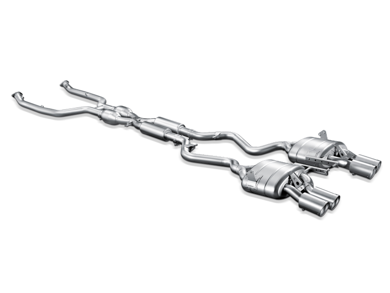 Akrapovic 07-13 BMW M3 (E92 E93) Evolution Line w/ Cat (Titanium) (Req. Tips) (view 2)