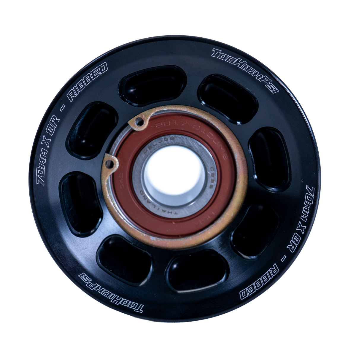 Idler Pulley - 8 Rib - Ribbed - 70mm