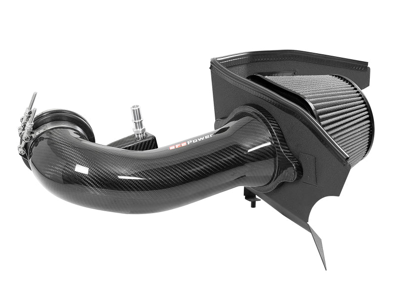 aFe 19-21 GM Trucks 5.3L/6.2L Track Series Carbon Fiber Cold Air Intake System W/ Pro Dry S Filters (view 10)