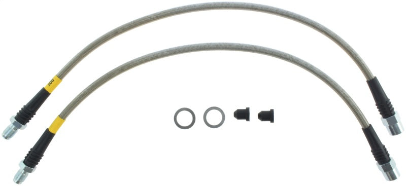 StopTech 00-04 BMW M5 (E39) SS Front Brake Lines (view 4)