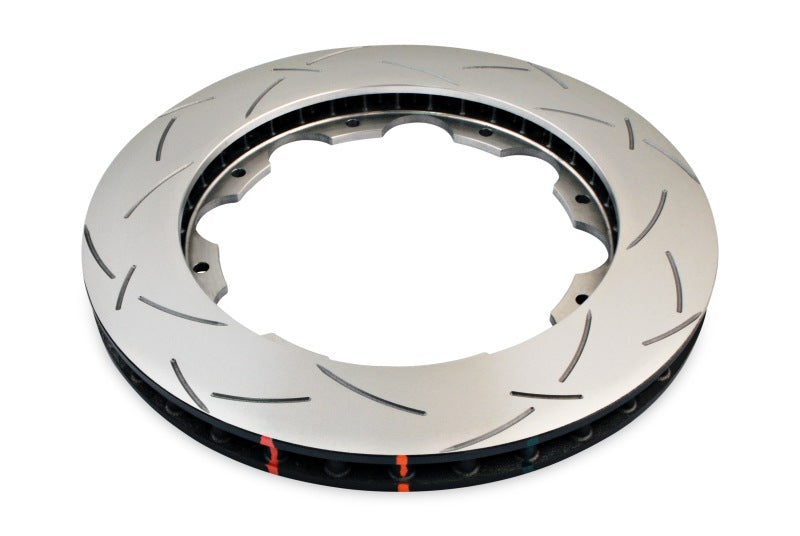 DBA 09+ Nissan GT-R Rear T3 Slotted 5000 Series Brembo Only Replacement Rotor (No hardware or hat) (view 2)
