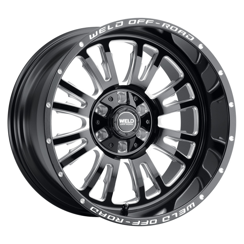 Weld Slingblade 20x10 / 6x135 / 4.75 BS / 106.1 HB - Gloss Black Milled - Non-BL Wheel