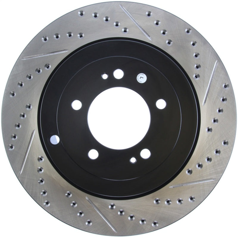 StopTech Slotted & Drilled Sport Brake Rotor (view 2)