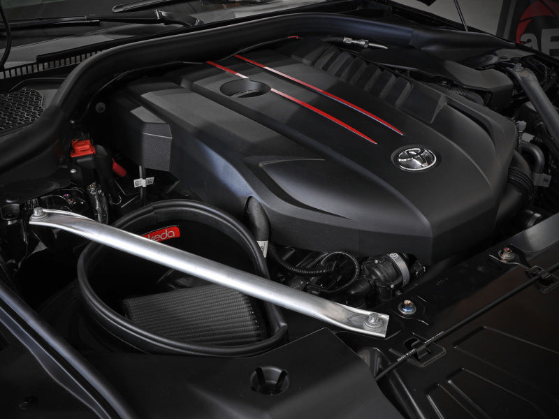 aFe Takeda Intakes Stage-2 AIS w/ Pro DRY S Media 20-22 Toyota GR Supra (A90) L6-3.0L (t) B58 (view 2)