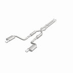 MagnaFlow 11-12 Dodge Charger SRT-8 Hemi Dual Split Rear Exit Stainless Cat-Back Performance Exhaust (view 27)