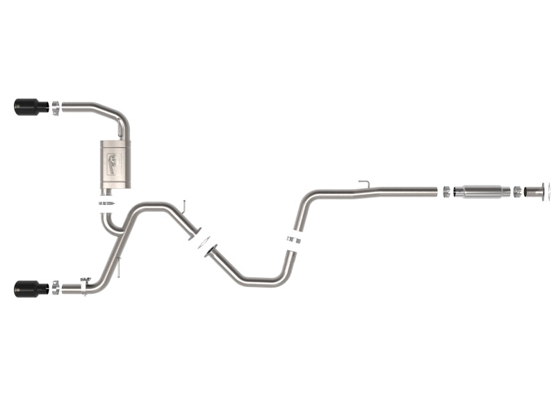 aFe Takeda Hyundai Elantra N 22-23 L4-2.0L (t) 3in 304 SS Cat-Back Exhaust w/ Black Tips (view 5)