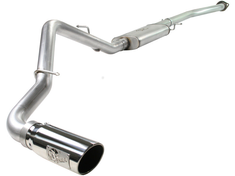 aFe MACH Force XP Exhaust SS-409 Cat-Back w/ 304SS Polished Tip 04-07 GM Trucks 1500 V6/V8 Secondary image