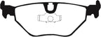 EBC 87-91 BMW M3 2.3 (E30) Redstuff Rear Brake Pads (view 3)