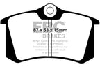 EBC 10-13 Audi A3 2.0 TD Yellowstuff Rear Brake Pads (view 3)