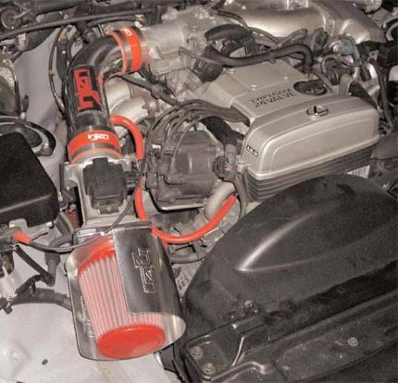 Injen 93.5-95 Supra (NA) / 92-95 GS300 SC300 w/ Heat Shield Polished Short Ram Intake (view 3)