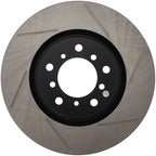 StopTech Power Slot BMW (E46) Front Left Slotted Rotor (view 2)
