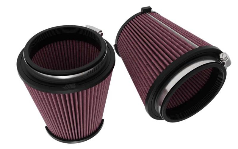 K&N 2024 Ford Mustang / GT 5.0L V8 Drop-In Replacement Air Filter (Pair) (view 3)