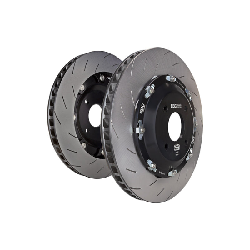 EBC Racing 06-13 Chevrolet Corvette C6 7.0L (Z06) SG-Racing Floating Conversion Rotors (view 2)
