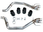 AWE Tuning 05-07 C6 Chevrolet Corvette 6.0L Track Edition Axle-Back Exhaust w/ Diamond Black Tips (view 11)
