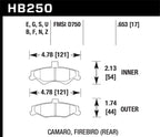 Hawk HP+ Street Brake Pads (view 2)