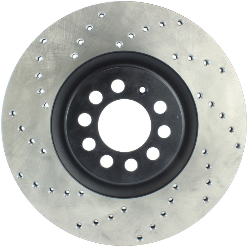 StopTech 00-06 Audi TT Right Front Drilled Rotor Main image