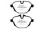 EBC 11+ BMW X3 2.0 Turbo (F25) Ultimax2 Rear Brake Pads