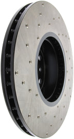 StopTech 12-15 BMW 335i Drilled Left Front Rotor (view 3)