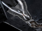 AWE Tuning BMW F97 X3 M Non-Resonated Performance Mid Pipe (view 2)