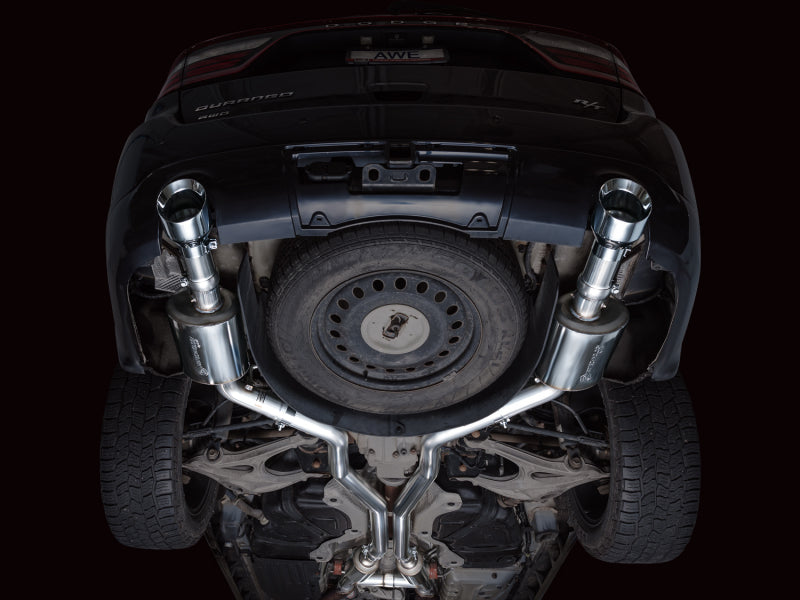 AWE Tuning 11-24 Dodge Durango 5.7L Touring Edition Exhaust w/ Chrome Silver Tips (view 5)