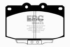 EBC 86-89 Mazda RX7 2.4 (1.3 Rotary)(Vented Rear Rotors) Bluestuff Front Brake Pads (view 3)