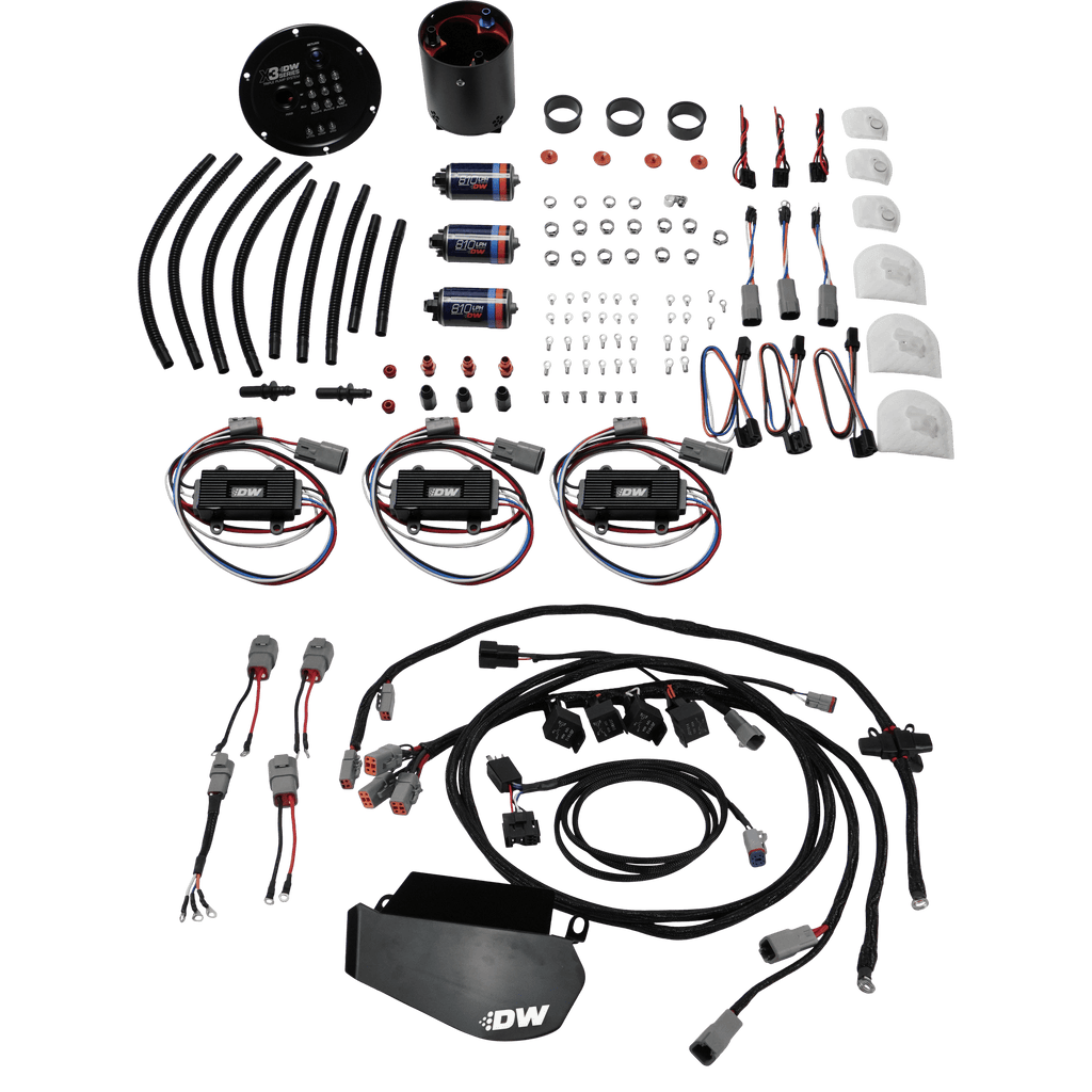 2009-24 NISSAN GT-R R35 X3 MODULE W/ TRIPLE DW810 + PNP HARNESS