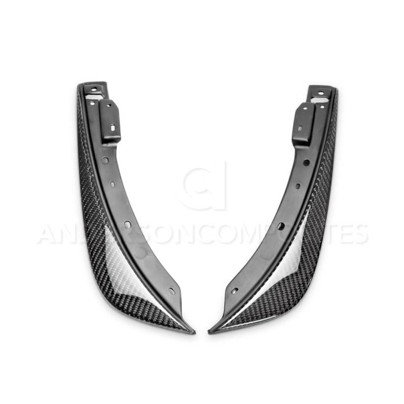 Anderson Composites 09-14 Dodge Challenger Front Bumper Canards (view 5)