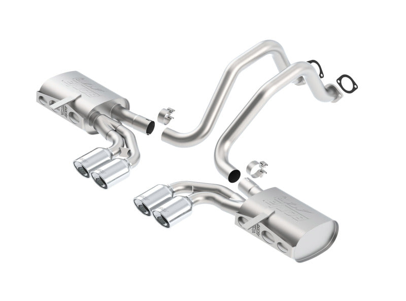 Borla 97-04 Chevrolet Corvette 5.7L 8cyl ATAK SS Catback Exhaust Main image