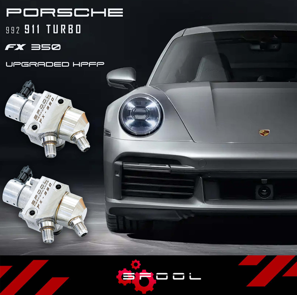 992 Porsche 911 Turbo FX-350 Upgraded High Pressure Fuel Pump System Main image