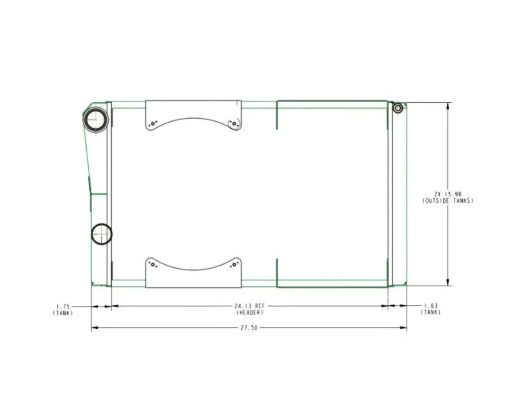 Late Model Racing Radiators (Closed)