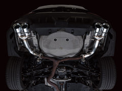 AWE Tuning 22-25 Subaru VB WRX Track Edition Axle-Back Exhaust - Chrome Silver Tips