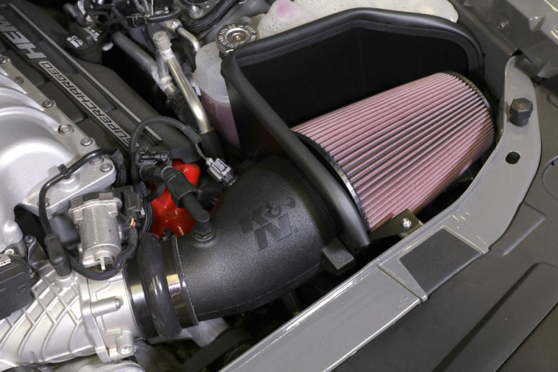K&N 2018 Dodge Challenger Demon V8-6.2L F/I AirCharger Performance Intake (view 4)