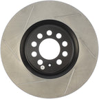 StopTech Power Slot 3/99-06 Audi TT/00-06 TT Quattro / 03-05 VW Golf GTi Right Front Slotted Rotor (view 4)