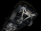 AWE Tuning 2021+ Cadillac CT4-V Blackwing SwitchPath Exhaust - Diamond Black Tips (view 6)