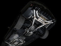 AWE Tuning 2021+ Cadillac CT4-V Blackwing SwitchPath Exhaust - Diamond Black Tips