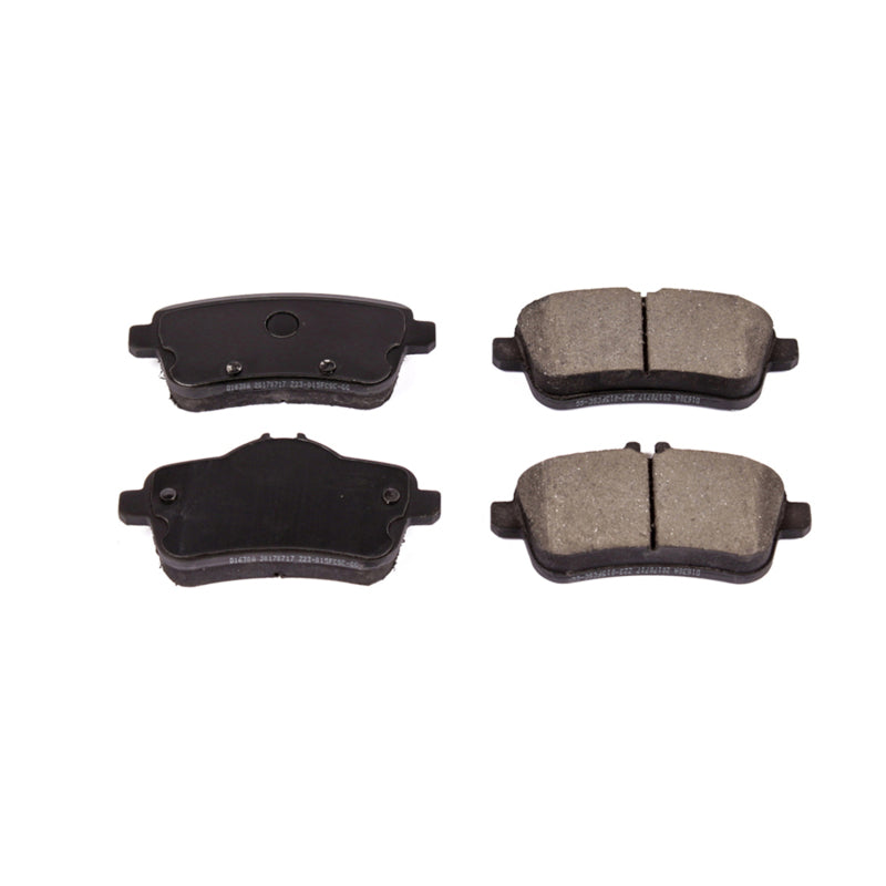 Power Stop 16-19 Mercedes-Benz GLE350 Rear Z16 Evolution Ceramic Brake Pads (view 2)