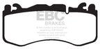 EBC 12+ Aston Martin Vantage 4.7 Yellowstuff Front Brake Pads (view 3)