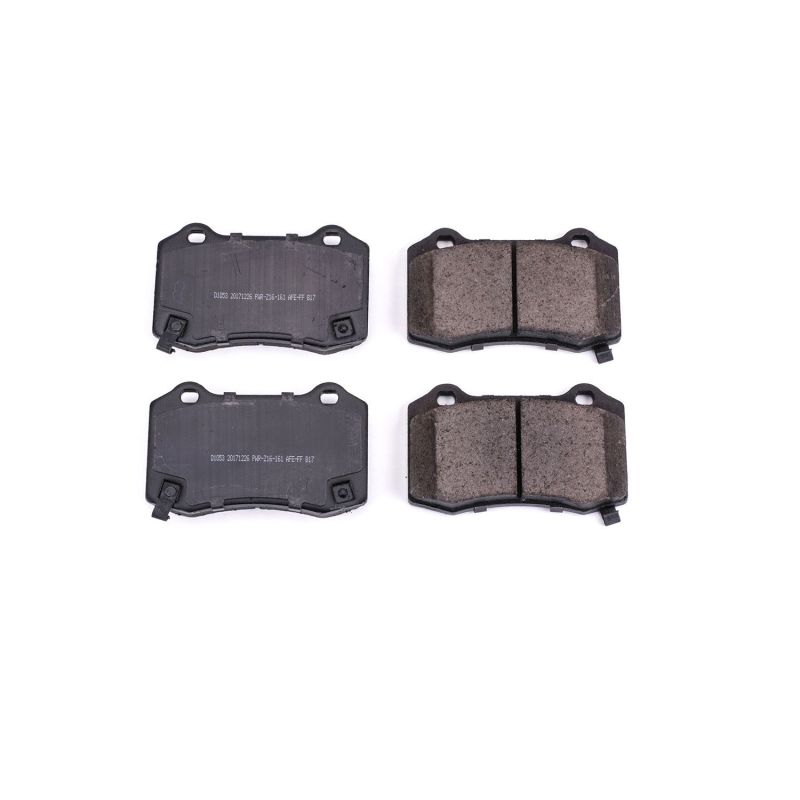Power Stop 04-07 Cadillac CTS Rear Z16 Evolution Ceramic Brake Pads Main image