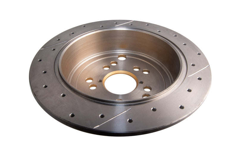 DBA 12+ Subaru/Scion BRZ/FR-S (AU Spec) 10 Lug Slot Rear Drilled & Slotted Street Series Rotors (view 2)