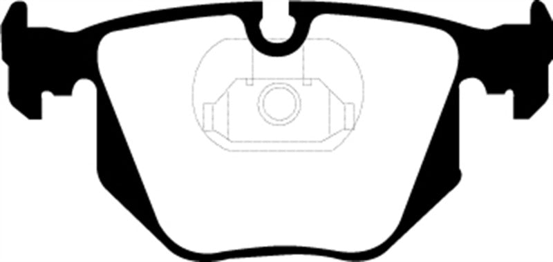 EBC 01-07 BMW M3 3.2 (E46) Ultimax2 Rear Brake Pads (view 2)