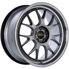 BBS LM-R 20x9.5 5x114.3 ET40 CB66 Diamond Black Center Diamond Cut Lip Wheel