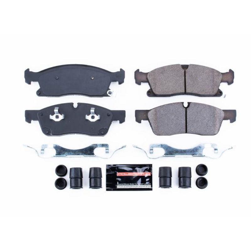 Power Stop 11-16 Dodge Durango Front Z23 Evolution Sport Brake Pads w/Hardware Main image