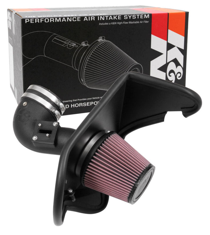 K&N 16-17 Chevrolet Camaro L4-2.0L F/I Turbo AirCharger Performance Intake (view 9)