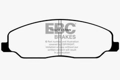 EBC 05-10 Ford Mustang 4.0 Ultimax2 Front Brake Pads