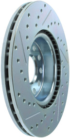 StopTech Select Sport 06-17 Volkswagen Jetta Slotted & Drilled Front Left Rotor (view 5)