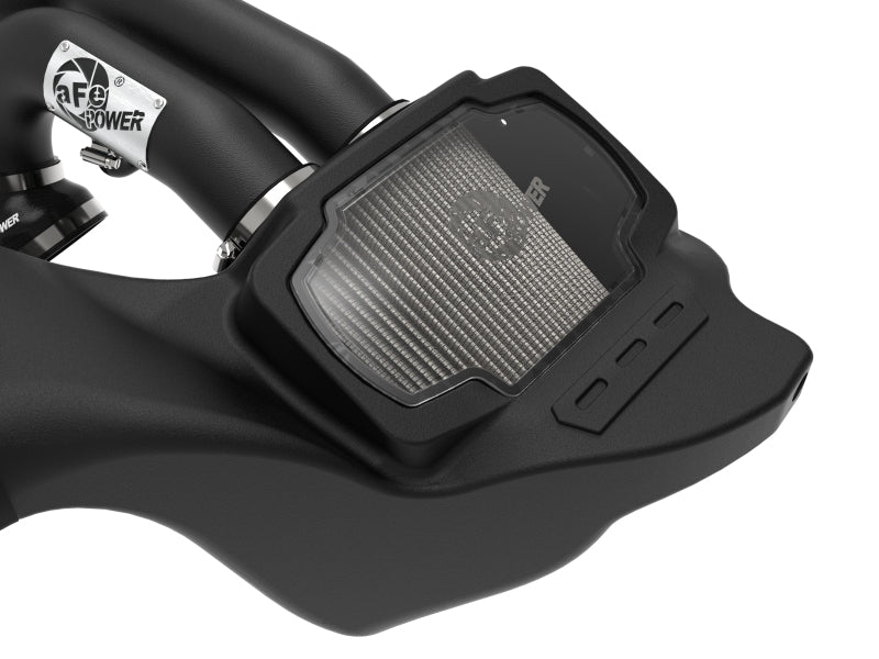 aFe 21-22 Ford F-150 Raptor V6-3.5L(tt) Momentum XP Cold Air Intake System Blk w/ Pro Dry S Filter (view 3)