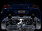 AWE Tuning Subaru BRZ / Toyota GR86 / Toyota 86 Track Edition Cat-Back Exhaust- Diamond Black Tips (view 4)