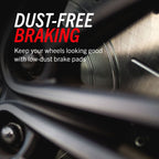 Power Stop 16-19 Mercedes-Benz GLE350 Rear Z16 Evolution Ceramic Brake Pads (view 4)
