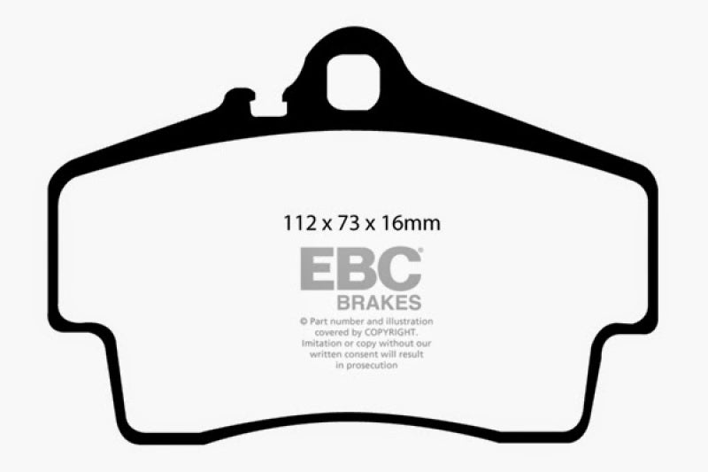 EBC Brakes Greenstuff 2000 Series Sport Pads (view 3)
