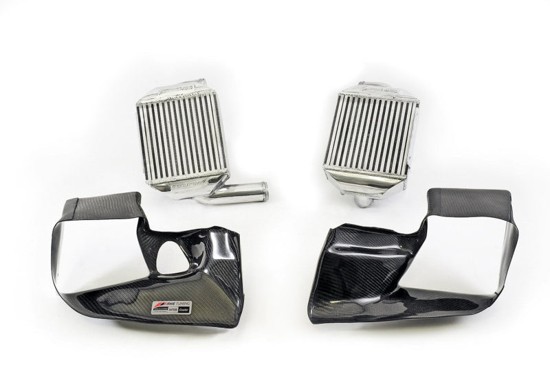 AWE Tuning Audi 2.7T Performance Intercooler Kit - w/Carbon Fiber Shrouds Main image